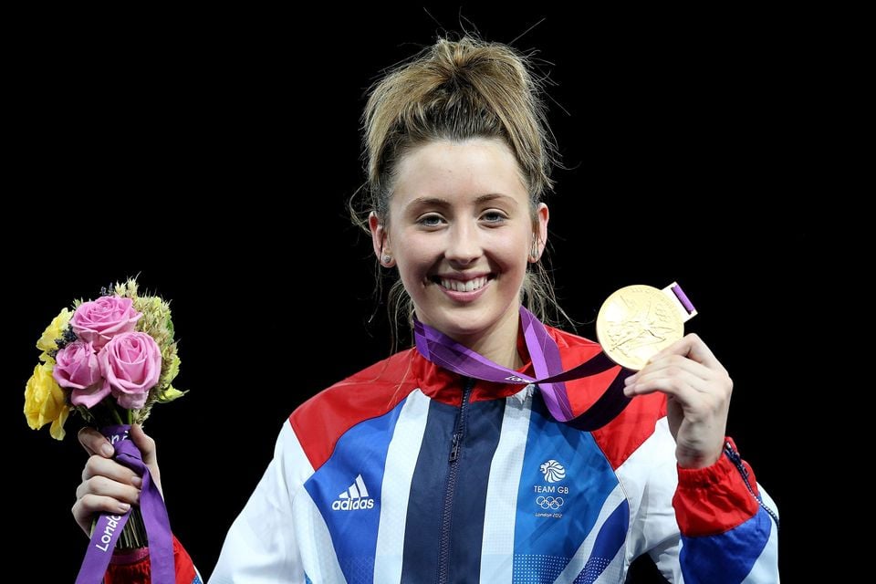 Jade Jones won her first Olympic gold medal at London 2012 (Julien Behal/PA)