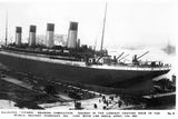 thumbnail: One of the images on display at the Titanic - Built in Belfast exhibition in Union Station, Washington DC.