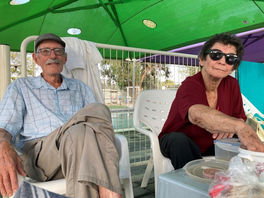 Oded and Yocheved Lifshitz (Sharone Lifschitz/PA)