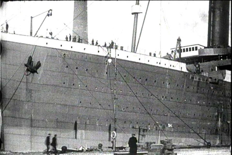 R.M.S. TITANIC Photo: Millvina Dean's 100-Year-Old Titanic Suitcase