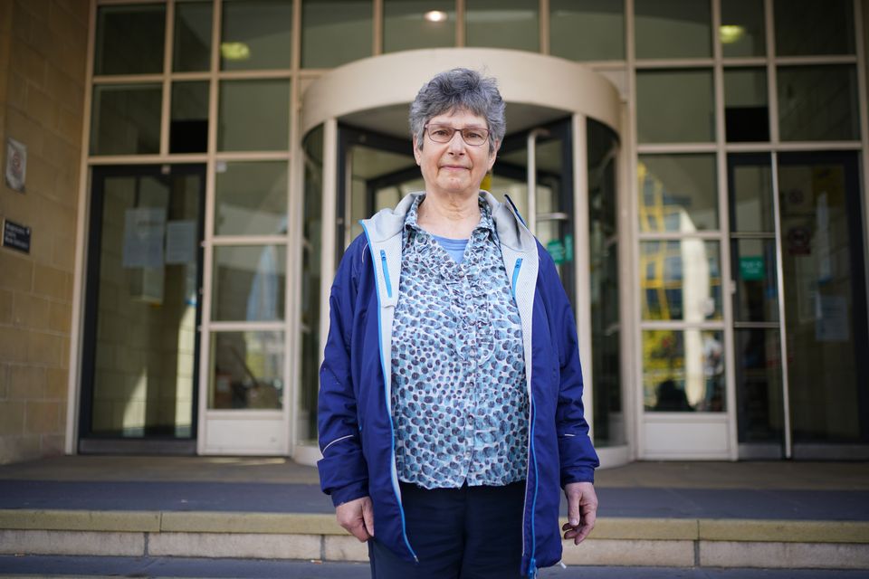 Dr Diana Warner told a railway manager she wanted to ‘save the world’, after she stopped a train heading into the UK’s biggest power station (Yui Mok/PA)