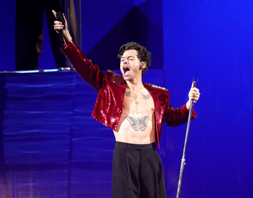 Harry Styles took part in a world tour last year (Ian West/PA)