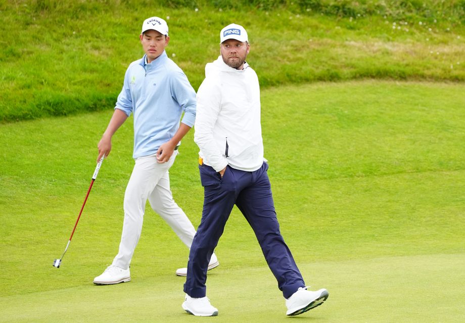 England’s Daniel Brown enjoyed a fine day at Royal Troon (Jane Barlow/PA)