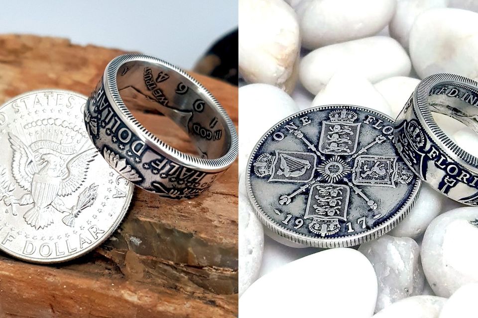 How to make a coin ring with minimal tools - Celtic Coin Craft