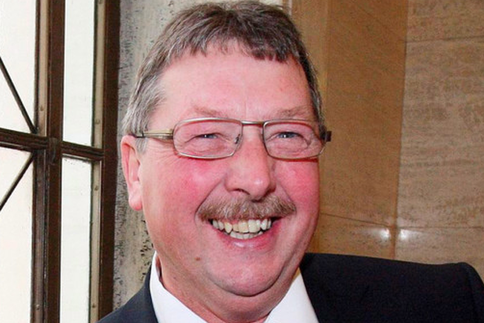 Hitting out: Sammy Wilson has lambasted the Green Party over its attitude towards drilling