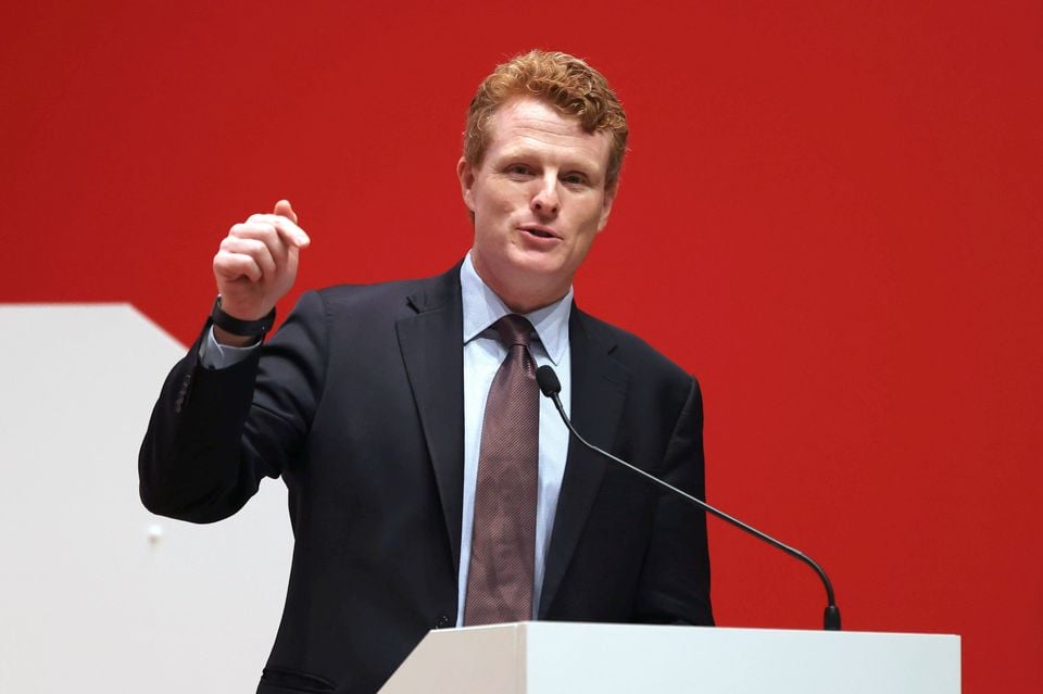 Joe Kennedy was US economic envoy to Northern Ireland during the Biden administration (Liam McBurney/PA)