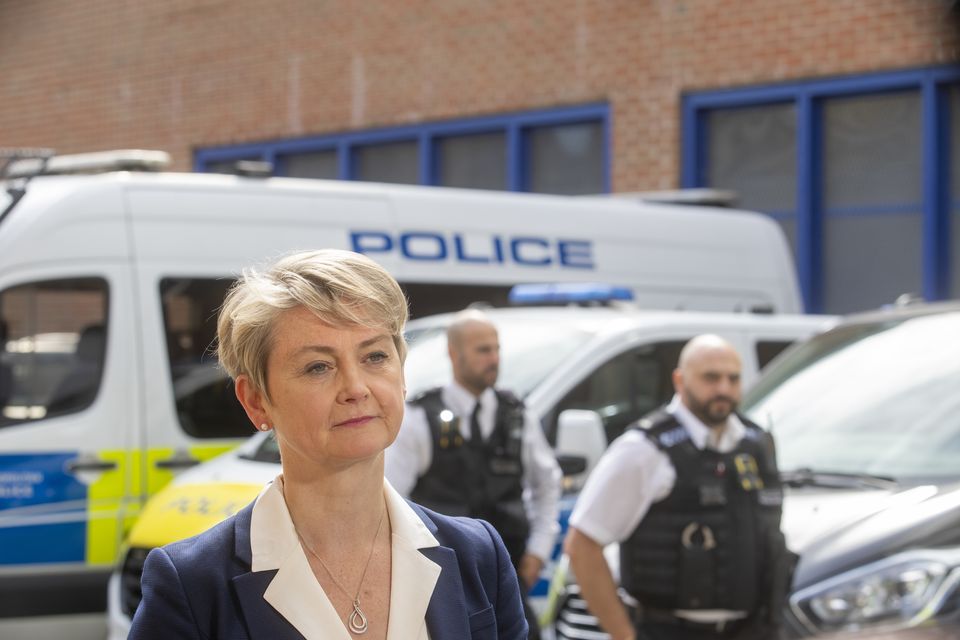 Home Secretary Yvette Cooper launched a new Border Security Command to tackle Channel crossings earlier this month (Jeff Moore/PA)