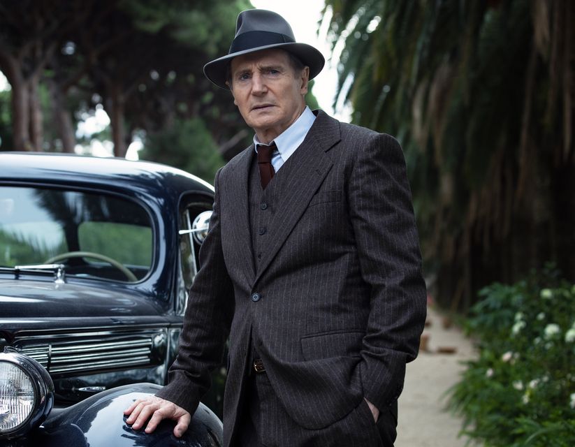 Liam neeson as philip marlowe in his latest film set to air on sky.