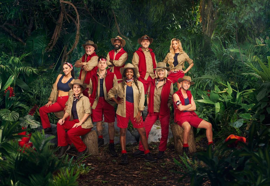 Tulisa, Collen, Barry, Danny, Melvin, Oti, Alan, Jane,GK Barry & Dean, who will take part in series 24 of I’m a Celebrity Get Me Out of Here on ITV1 & ITVX (Photo: ITV/PA)