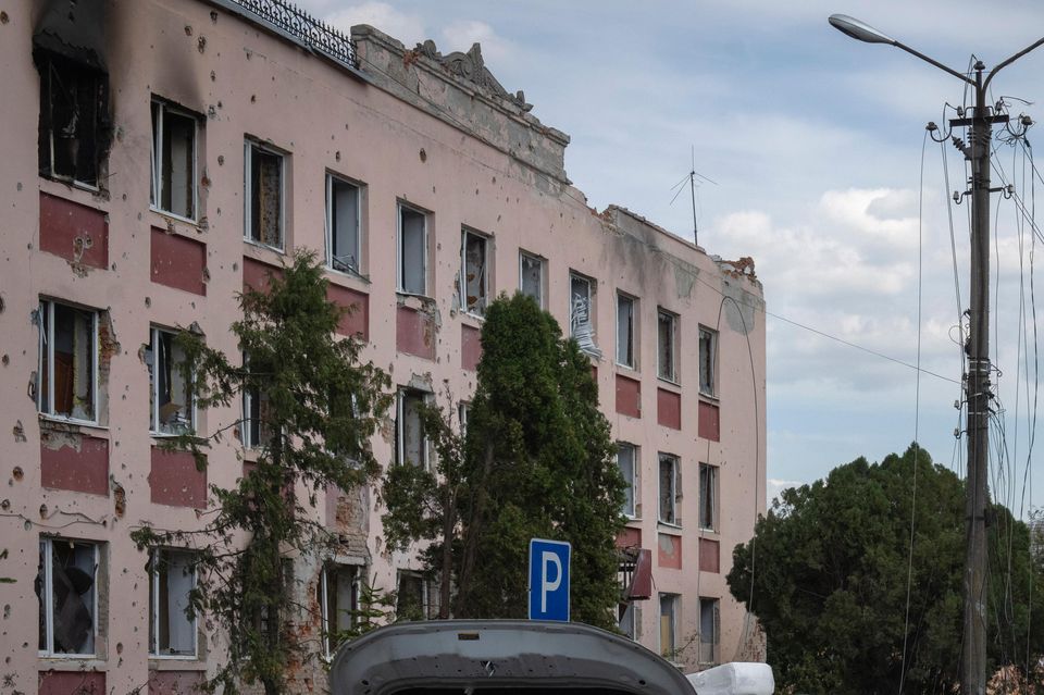 Russian forces claim to have retaken the town of Sudzha which was captured by Ukrainian forces last year (AP Photo, File)