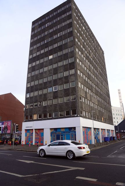 Fanum House on Great Victoria Street is to be demolished as part of a student housing scheme. Image: Pacemaker