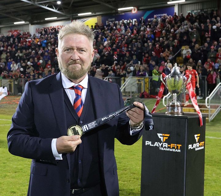 Portadown delight as manager Niall Currie inks new three-year deal at Shamrock Park