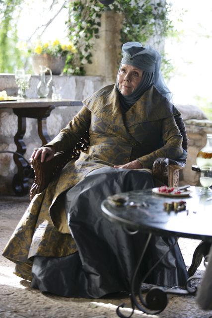 Dame Diana Rigg as Oleanna Tyrell in Game Of Thrones (HBO)