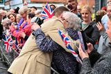 thumbnail: Prince William made time for the awaiting crowds in east Belfast
