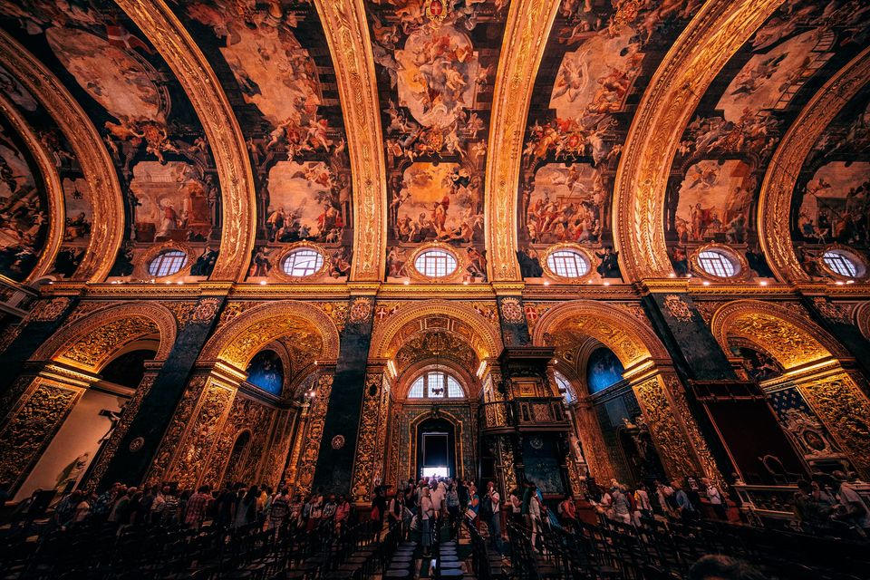 Interior of St John's Co-Cathedral