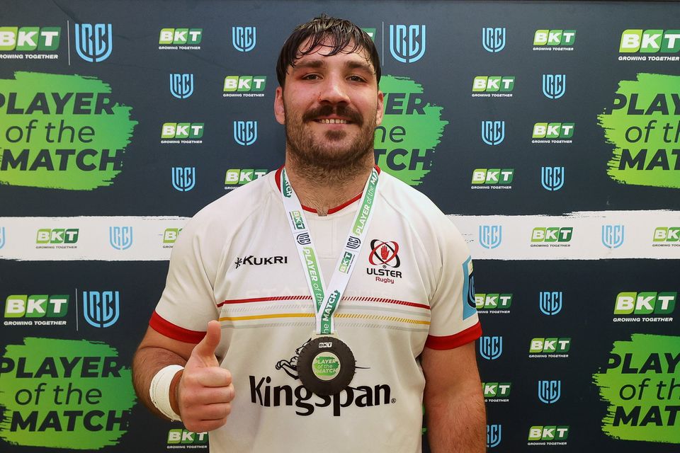 Tom O'Toole was Player of the Match against the Bulls