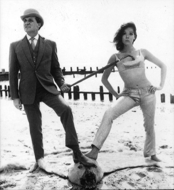 Patrick Macnee, as John Steed, and Diana Rigg as Emma Peel in The Avengers (PA)