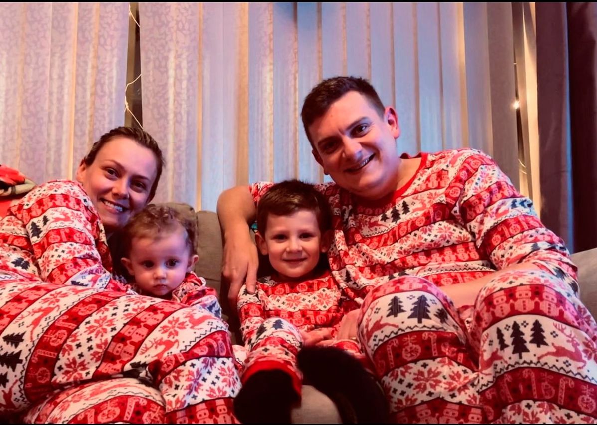 Nanny and 2024 grandad christmas pyjamas