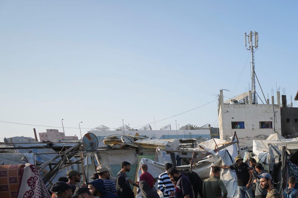 Children and their parents were among the casualties in Israel’s latest strike on Gaza (File/Abdel Kareem Hana/AP)