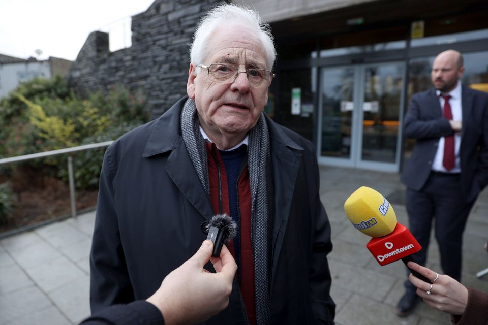 Michael Gallagher previously attending the Strule Arts Centre in Omagh. Pic by Liam McBurney/PA.