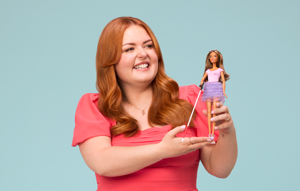 Broadcaster and disability activist Lucy Edwards said the creation of a blind Barbie is ‘incredible’ (Mattel/PA)