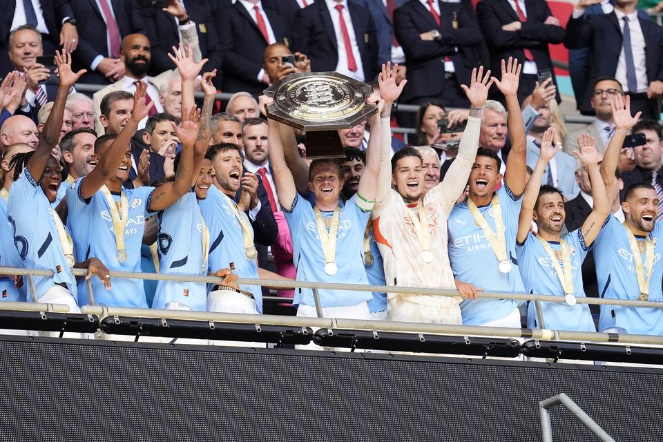 City did not have to wait long for a trophy when the 2024-25 campaign got under way (PA)