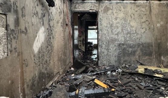 An appeal has been launch to help the McErlean family after a house fire destroyed their Maghera home on Christmas Day. Photo: gofundme