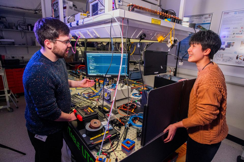 Quantum computing could revolutionise many areas of society (Heriot-Watt University/Chris Watt Photography/PA)