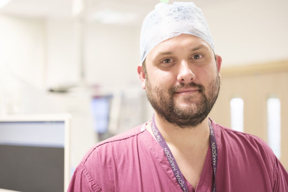 Dr Edward Johnston, consultant interventional radiologist at The Royal Marsden NHS Foundation Trust and The Institute of Cancer Research, London, led the study (Dom Tyler)