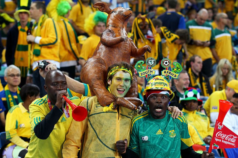 Nervige Vuvuzelas sind für viele emsländische Fans nicht mehr