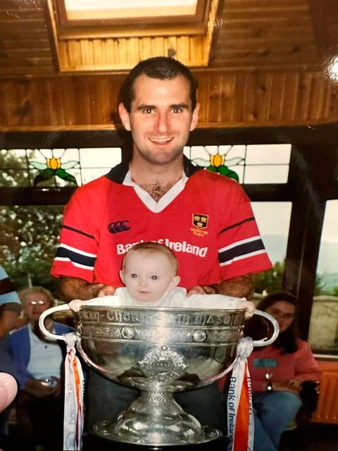 Cliodhna McDonnell with her dad, Steven McDonnell 