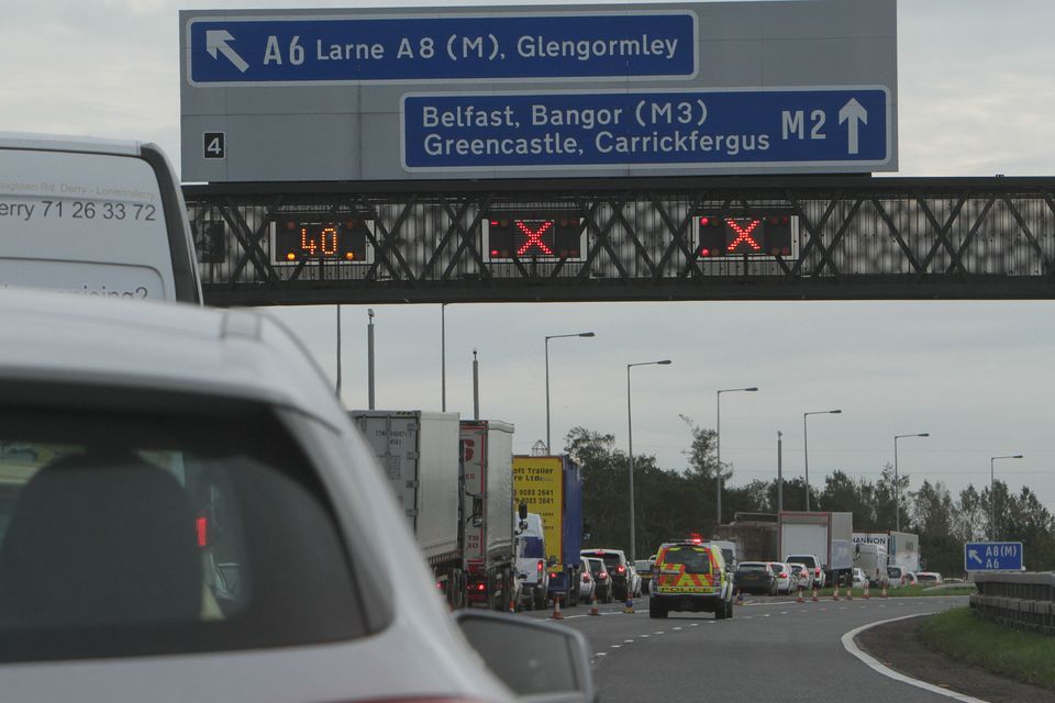 Traffic live updates Fatality closes Northern Ireland s M2