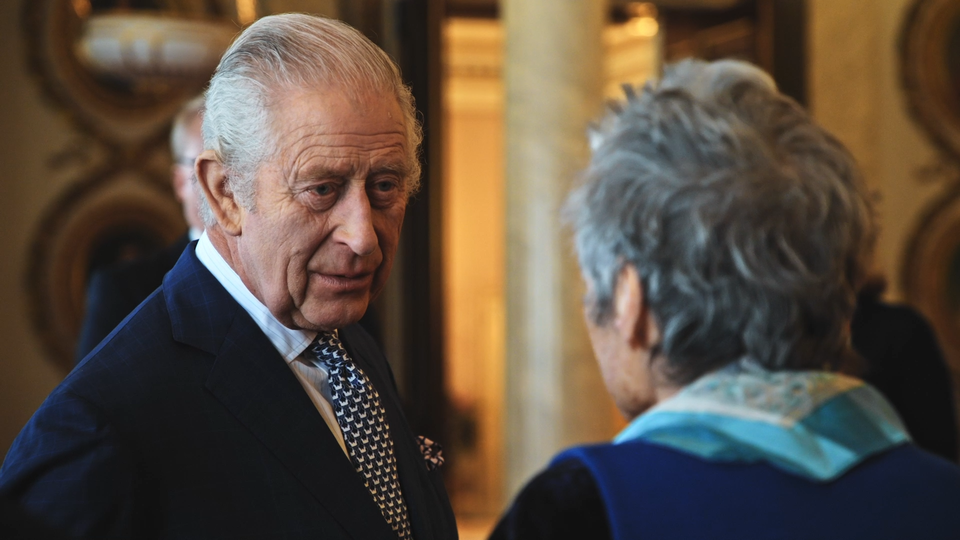 Among the women Charles met was Carol Shipley, 88, from Manitoba in Canada (FeltFilm/PA)