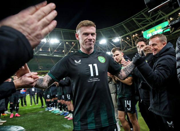 Boss John O’Shea not ruling out James McClean return to Republic of Ireland fold