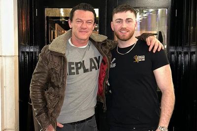 Movie star Luke Evans top of the table in Belfast restaurant ...