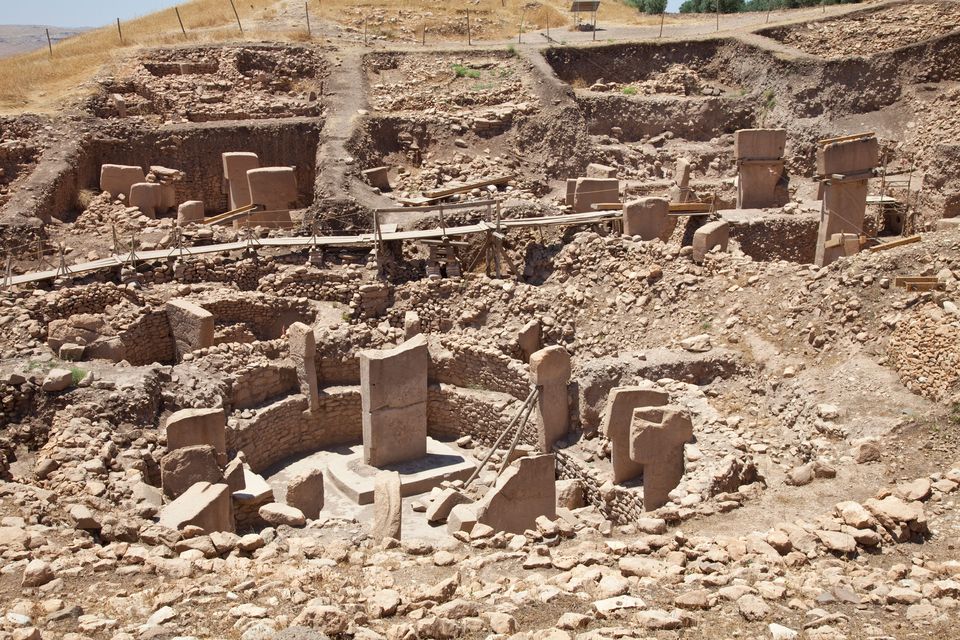 The Gobekli Tepe site is home to the oldest-known monumental structures (Marcia Chambers/Alamy/PA)