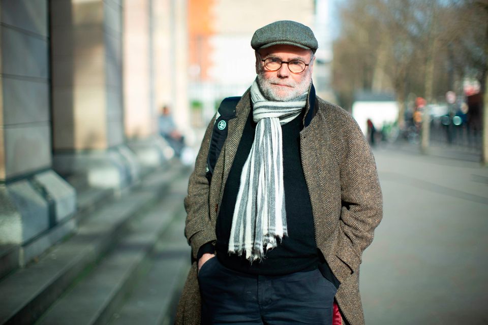 Journalist and author Malachi O'Doherty outside Portcullis House in London after an appearance before the Northern Ireland Affairs Committee to give evidence on the surveillance of journalists and press freedoms in Northern Ireland. Photo: James Manning/PA Wire