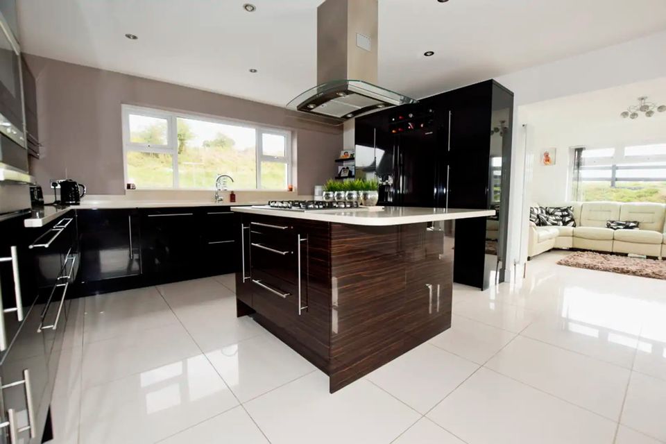 Open plan kitchen