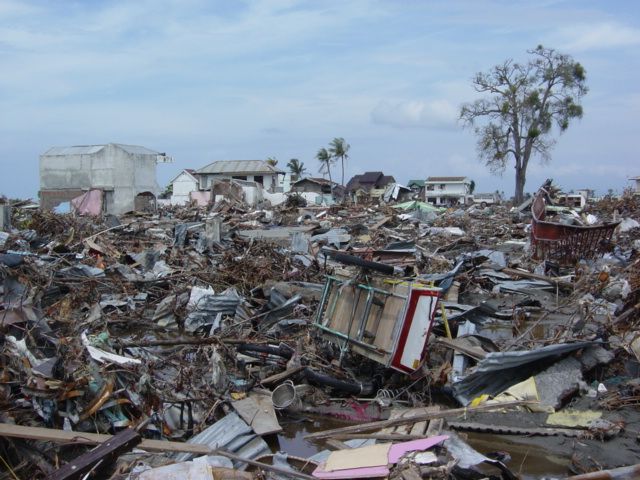 Rachel Harvey said the need for better co-ordination was really stark during the tsunami (ShelterBox)