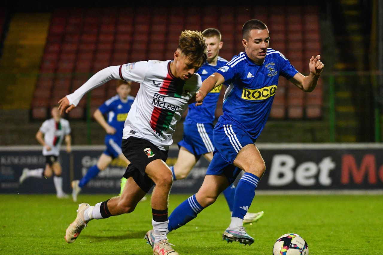 Tottenham: Glentoran striker George Feeney officially signs for Spurs ...