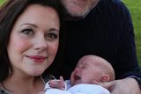 thumbnail: @Press Eye Ltd Northern Ireland- 8th  January  2016
Mandatory Credit -Brian Little/ Presseye

Belfast Telegraph 
Radio Ulster Presenters  Kerry and Ralph  McLean with four-week-old Eve.

Picture by Brian Little/Presseye