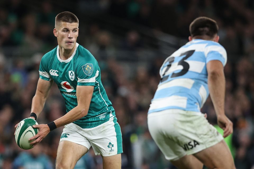 Sam Prendergast has impressed for Ireland