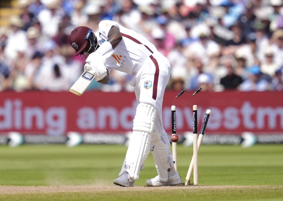 Alzarri Joseph was one of Wood’s scalps (Nick Potts/PA)