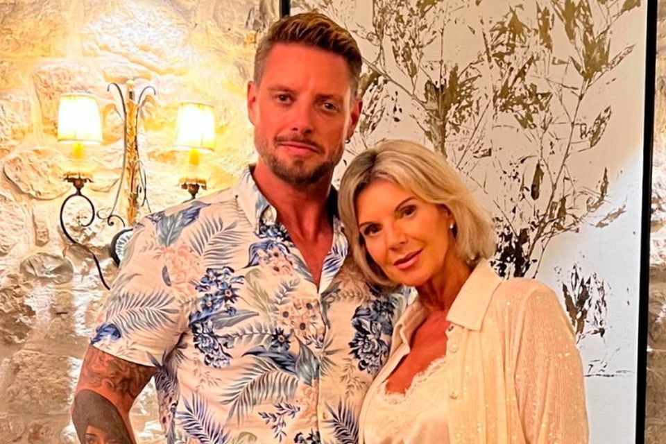 Keith Duffy pictured with wife Lisa Smith in 2023. Credit: Keith Duffy Instagram