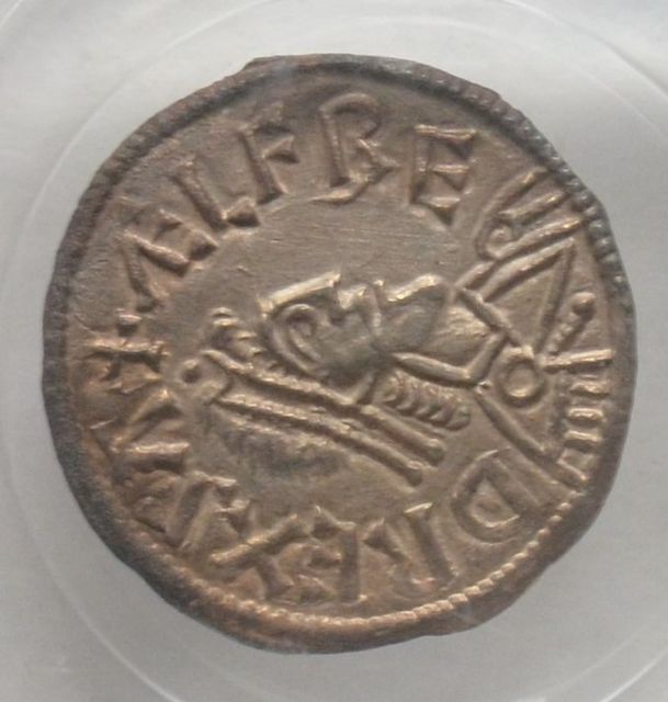 One of the coins found at Roger Pilling’s Lancashire home (Durham Police/PA)