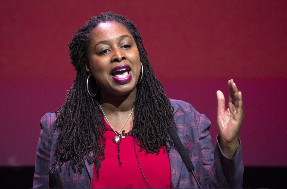 Labour MP Dawn Butler appealed to men and boys to play a positive role in society (Jane Barlow/PA)