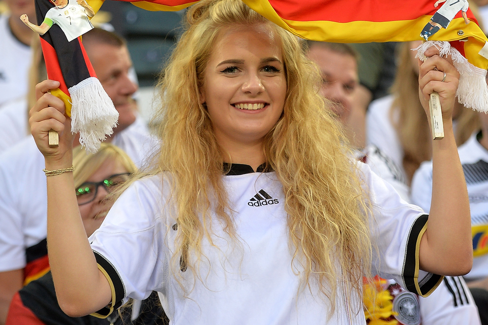 The beautiful game - football fans from around the world - Supporters show their banners for Bastian Schweinsteiger during the international friendly match between Germany and Finland at Borussia-Park on August 31, 2016 in Moenchengladbach, Germany.  (Photo by Sascha Steinbach/Bongarts/Getty Images)