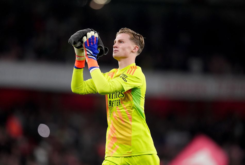 Jack Porter made his Arsenal debut against Bolton (John Walton/PA)