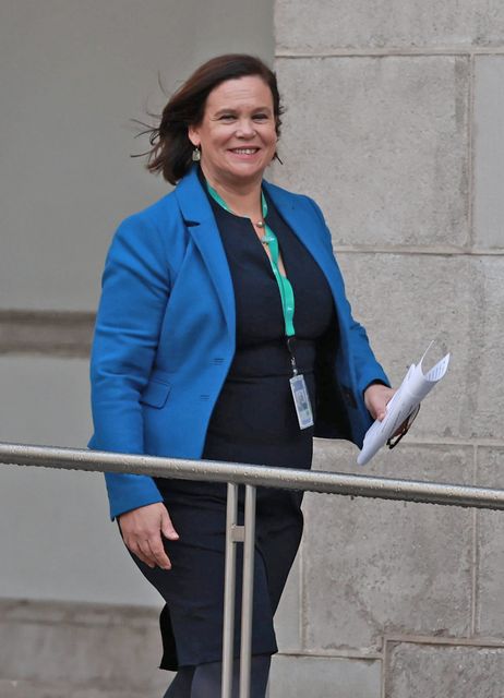 Sinn Fein leader Mary Lou McDonald (Liam McBurney/PA)