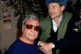 thumbnail: Alex Higgins.  Snooker Legend.  Oliver Reed and Alex Higgins.  (December 1992)